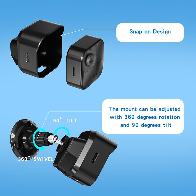 Hogee All-New Blink Outdoor 4 Camera, Weatherproof Protective Housing and 360 - Image 5