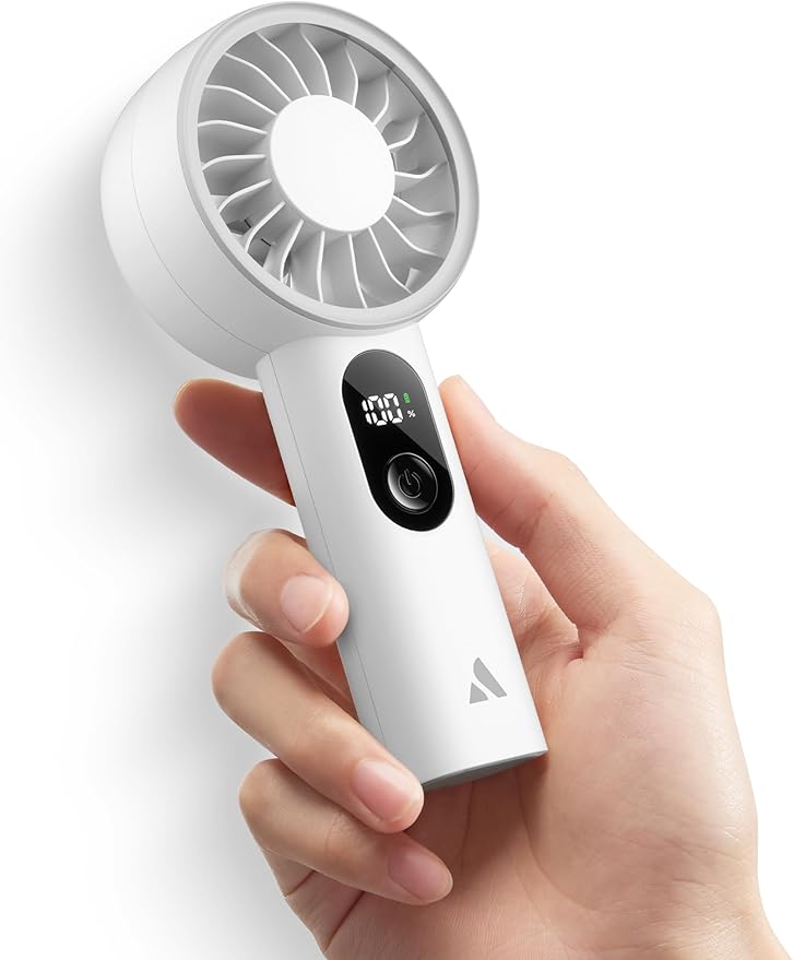Aecooly Mighty Portable Fan, Powerful Handheld Fan, USB Rechargeable, Mini by Aecooly