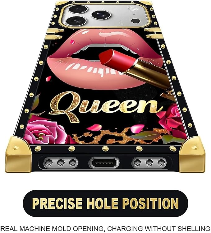 for iPhone 17 Pro Case Luxury Golden Decoration - Image 5