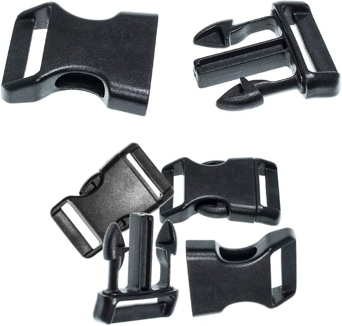 Black Plastic Side Release Buckles - Image 4