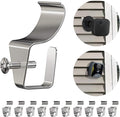 Hibezos 12 Pack Vinyl Siding Clip Hooks by Hibezos