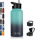 HASLE OUTFITTERS 32 oz Insulated Water Bottle Stainless Steel Double Walled by HASLEOUTFITTERS