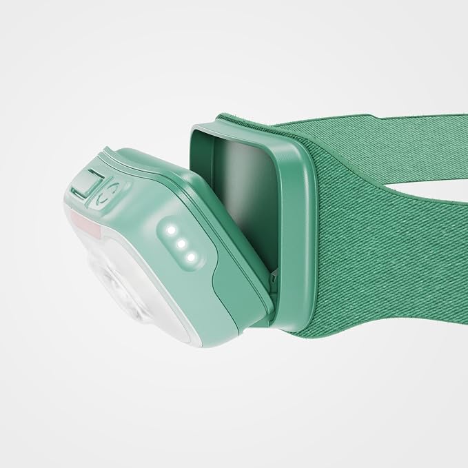 BioLite Range 400 Waterproof, Fast-Charging Rechargeable Headlamp, Mist Green - Image 3