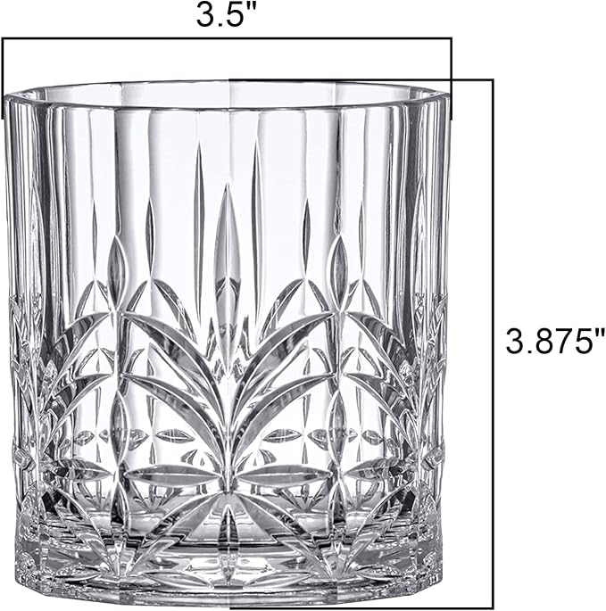 Amazing Abby - Whitney - 14-Ounce Plastic Whiskey Glasses, Plastic Wine Glasses - Image 4