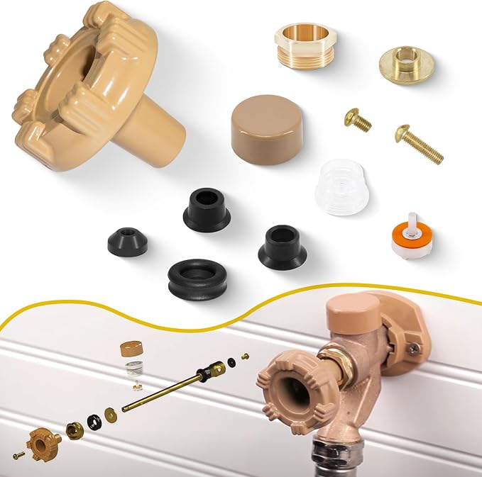 RK-17MH Outside Faucet Repair Kit Metal Handle Compatible by Unknown