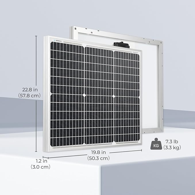 Renogy Solar Panel 50 Watt 12 Volt, High-Efficiency 50W Solar Panel - Image 8