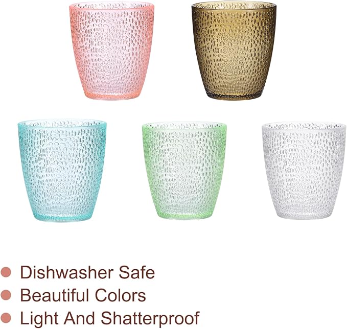 uxcell 7oz Acrylic Drinking Glasses - Image 3