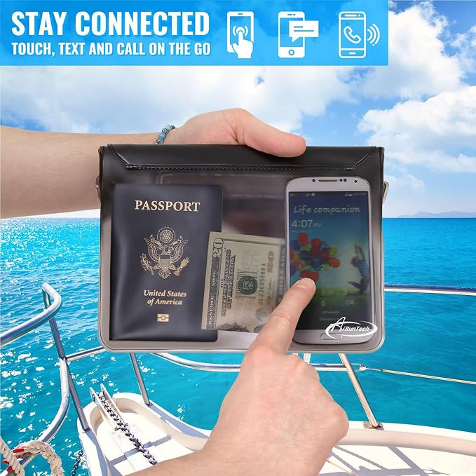 AiRunTech Waterproof Fanny Pack, Waterproof Phone Pouch - Image 6
