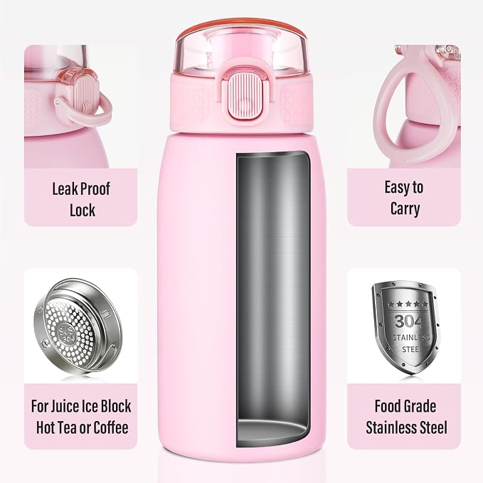 Insulated Water Bottle 12 oz - Image 4