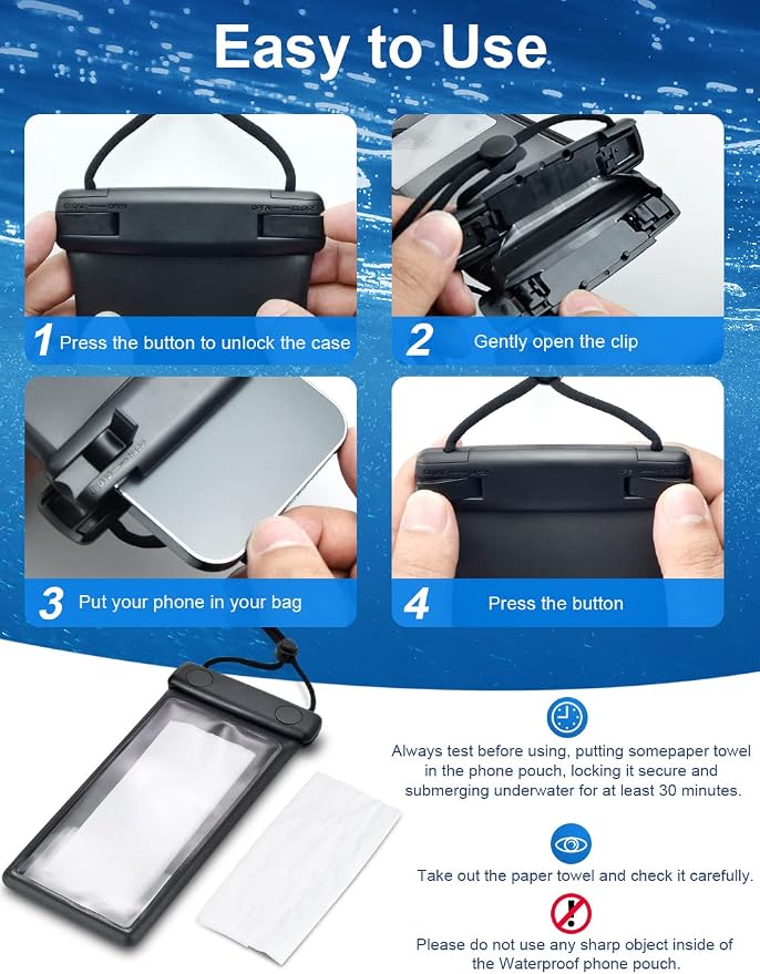 wellhouse 3D Waterproof Phone Pouch - Image 5