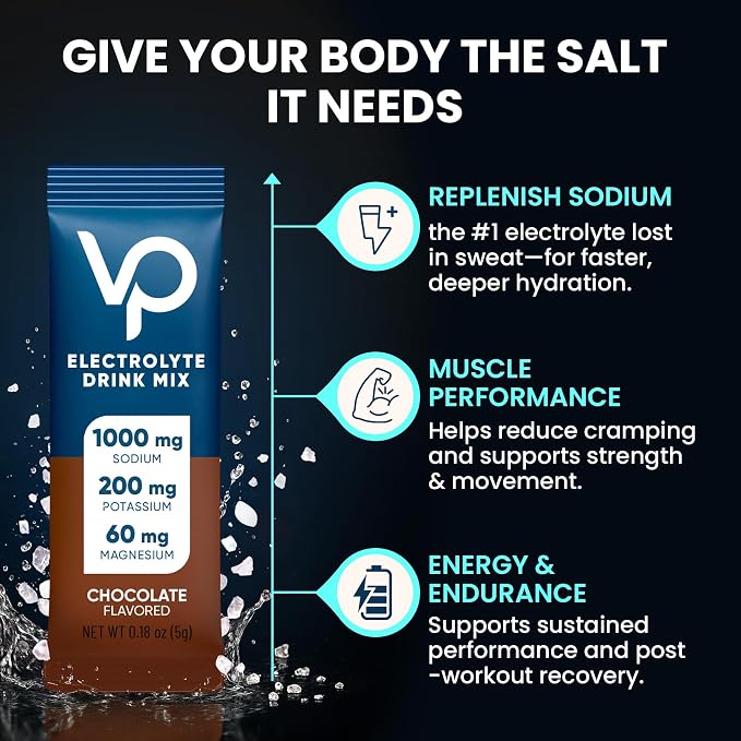 Venture Pal High Sodium Electrolyte Powder Packets | Sugar Free Hydration Drink - Image 6