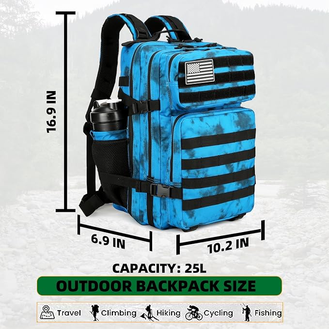 Lovelinks21 25L Tactical Backpack Military Tactical Backpack - Image 2