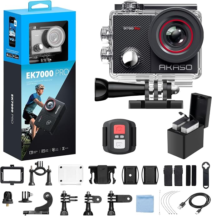 AKASO EK7000 Pro 4K30fps Action Camera by AKASO