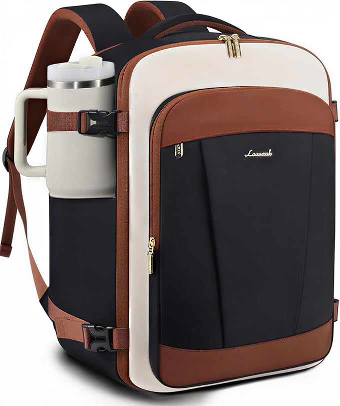 LOVEVOOK 40L Travel Backpack for Women & Men, Airline Approved Carry On Backpack by LOVEVOOK