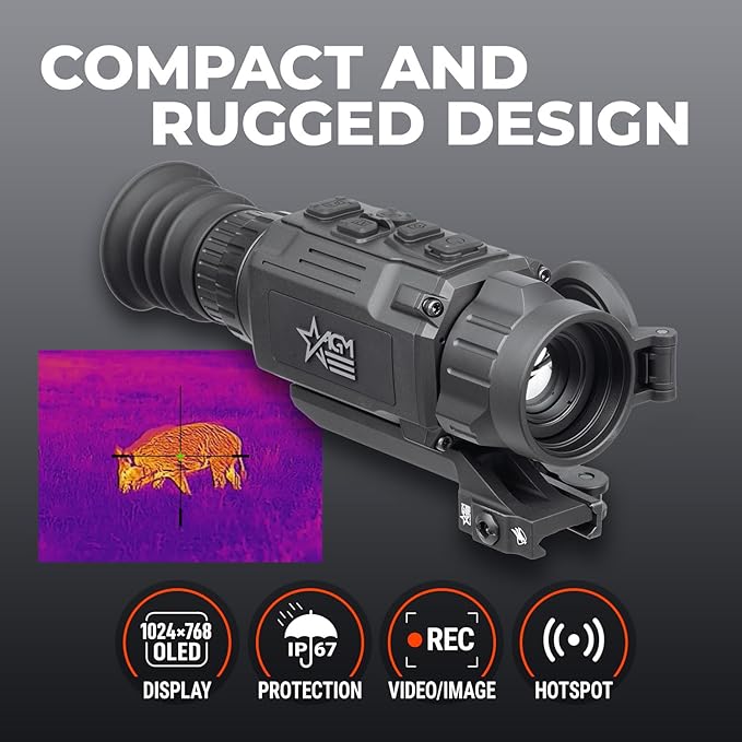 AGM Global Vision Rattler V2 Thermal Imaging Rifle Scope - Image 3
