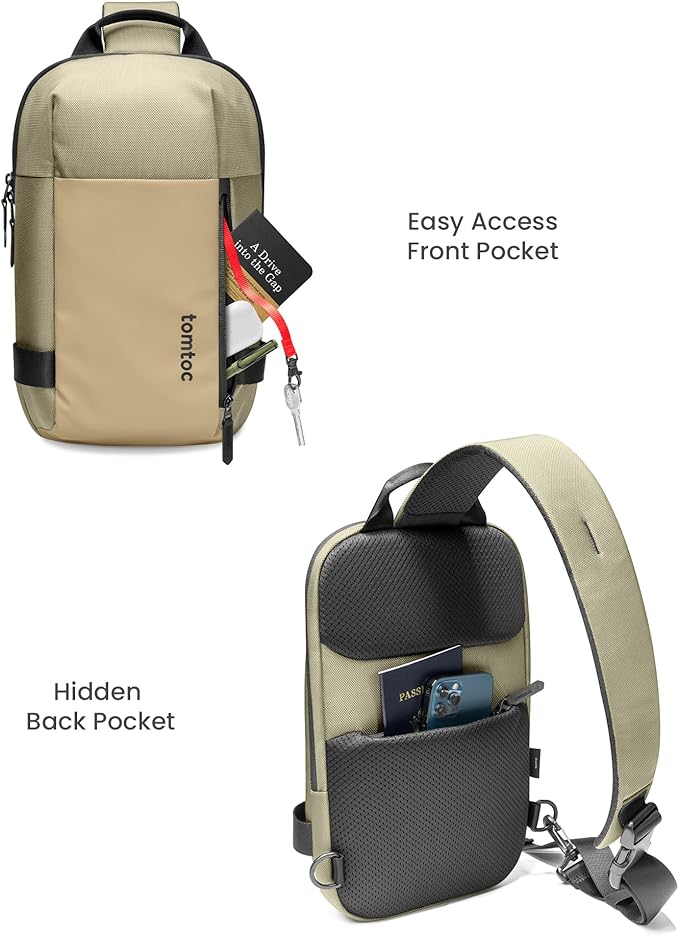 tomtoc 5L Compact Sling Backpack - Image 3
