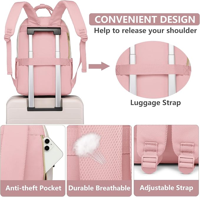 Laptop Backpack for Women Work Bag - Image 5