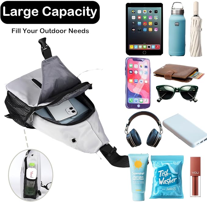 JENAGREEN Waterproof Sling Backpack Crossbody Sling Bag - Image 8