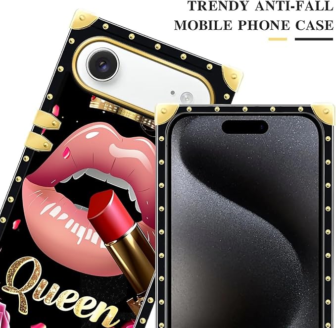 for iPhone 17 Air Case Luxury Golden Decoration - Image 4