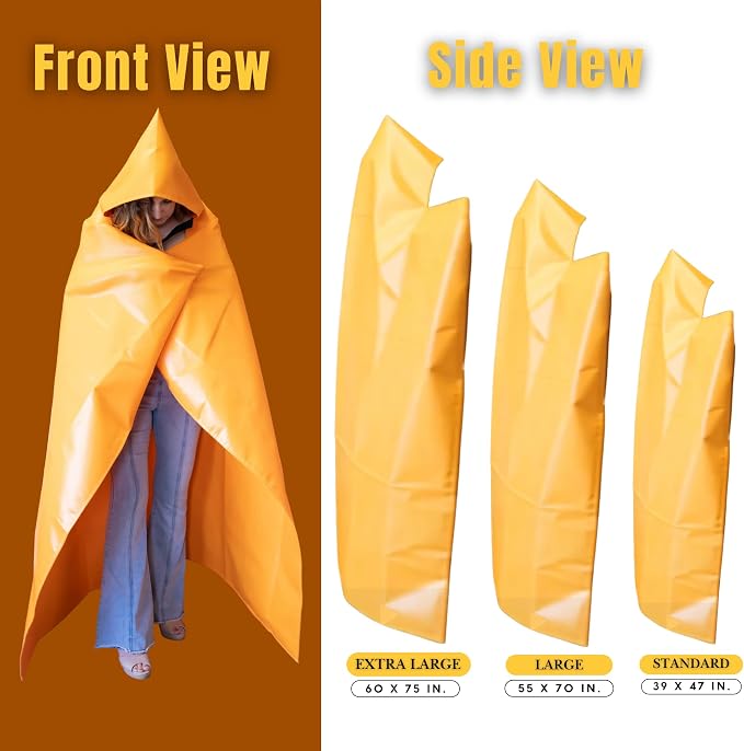 Supa Ant Fire Blanket -Certified 1500F Extra Thick, Glow in The Dark Fireproof - Image 5