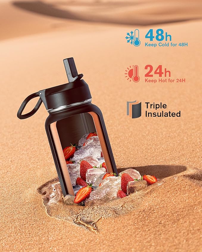 Water Bottle 40 oz Insulated - Image 2