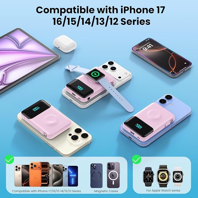 Magnetic Portable Charger for iPhone - Image 4
