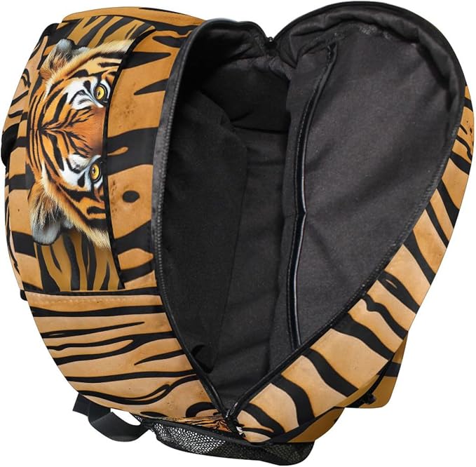 Wamika Tiger Kids Backpack Zebra Giraffe School Backpacks Boy Girl Preschool - Image 7