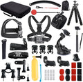 Action Camera Accessory for GoPro Hero 12/11/10/9/8/7/6/5 DJI Osmo Action 5 by LANREUCETSDirect