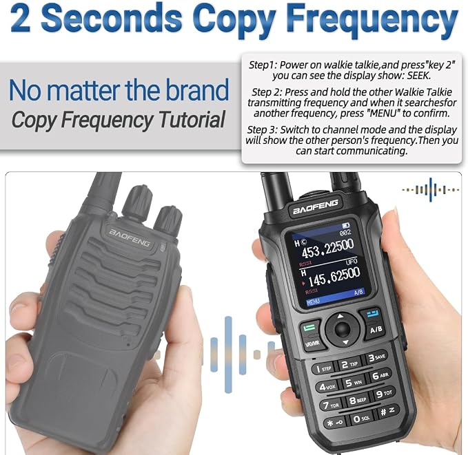 Ham Radio BaoFeng Radio Handheld Long Range - Image 4