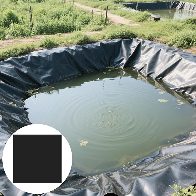 5 Pcs 12 x 12 Inches Large Pond Liner Repair Patch Self-Adhesive EPDM Liner - Image 7