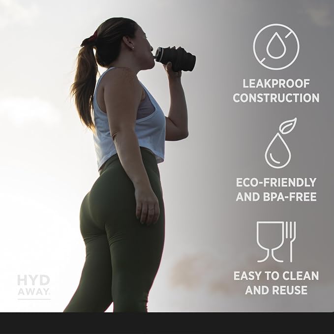 HYDAWAY 17oz Collapsible Water Bottle - Image 3