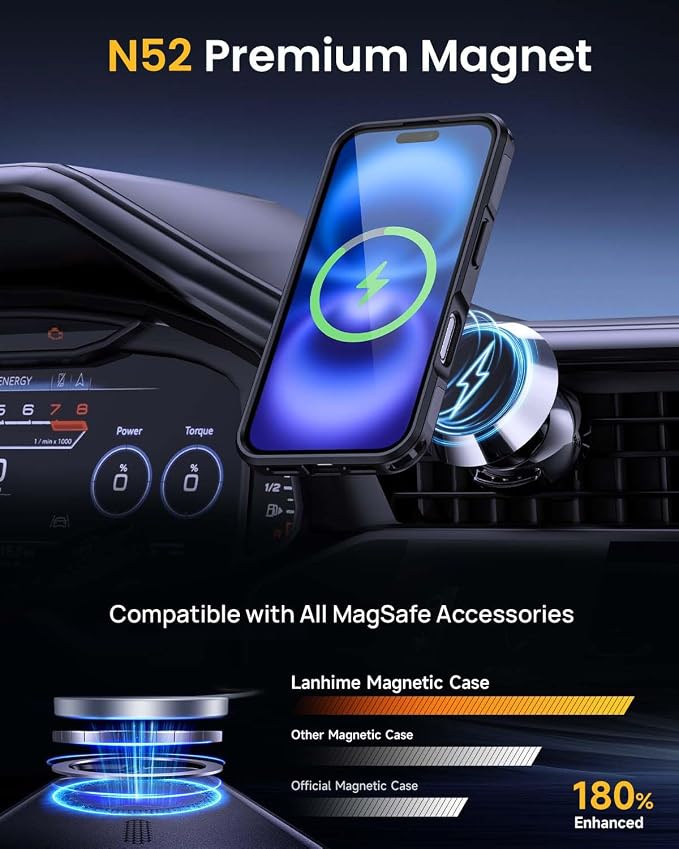 Lanhiem Magnetic for Samsung Galaxy S25 S24 Phone Case - Image 3