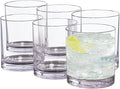 12 oz Drinking Glass Sets, BPA-Free Beer Glasses by Newzealkids