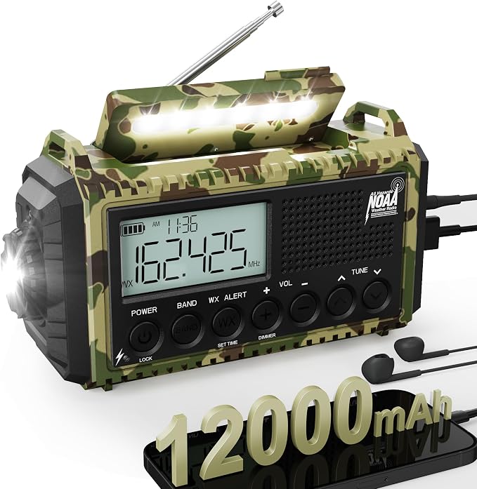 AUTO NOAA Emergency Weather Radio by ROCAM