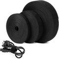 OneLeaf Hook and Loop Roll Reusable Fastening Cable Ties, Free Cutting by OneLeaf
