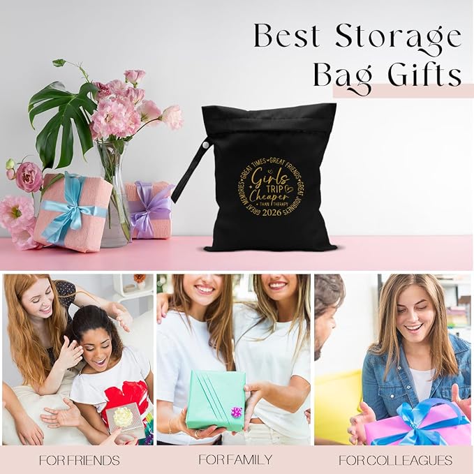 Girls Trip Gifts Wet Dry Bag, Beach Bag Wet Bag Favors, - Image 6