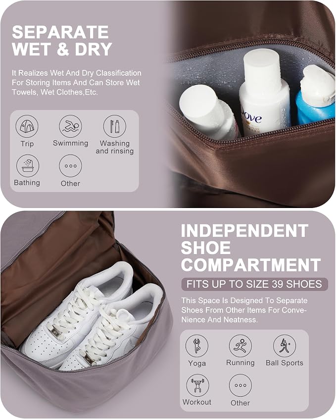 Gym Backpack for Women Waterproof Small Gym Bag - Image 4
