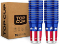 Top Cup America's 250th Birthday 20 oz Reusable Aluminum Party Cups 20 Count | by TopCup