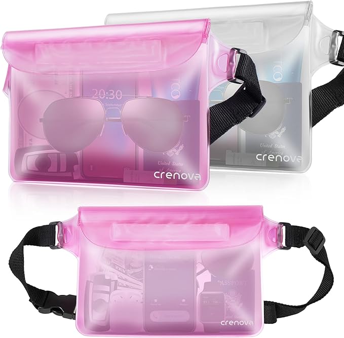 Waterproof Fanny Packs for Women, Sandproof Dry Bag for Beach, Water proof by Crenova
