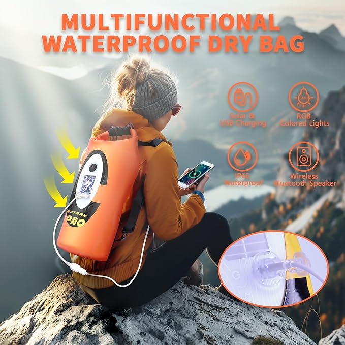 FELICON Solar/Battery Powered Multi-Functional Backpack - Image 2
