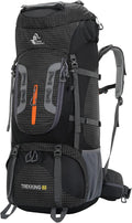 Bseash 80L Waterproof Hiking Camping Backpack by Bseash