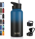 HASLE OUTFITTERS 32 oz Insulated Water Bottle Stainless Steel Double Walled by HASLEOUTFITTERS