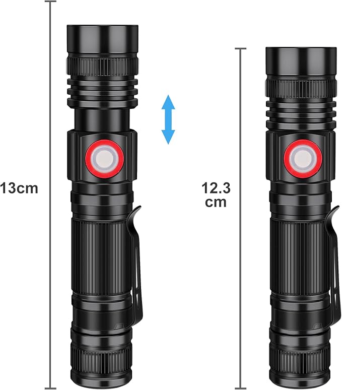 DARKBEAM LED Flashlights Rechargeable USB 2000 High Lumens, Small and Bright - Image 9