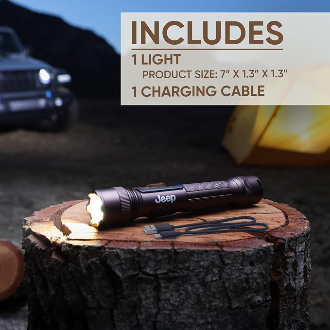 Energizer Jeep Power Indicator Rechargeable LED Flashlight, 000 Lumens - Image 7