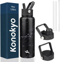 Konokyo 40oz Insulated Water Bottle Stainless Steel Sport Bottles by Konokyo