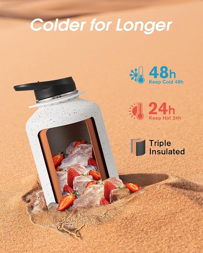 Coolflask Half Gallon Water Bottle - Image 2
