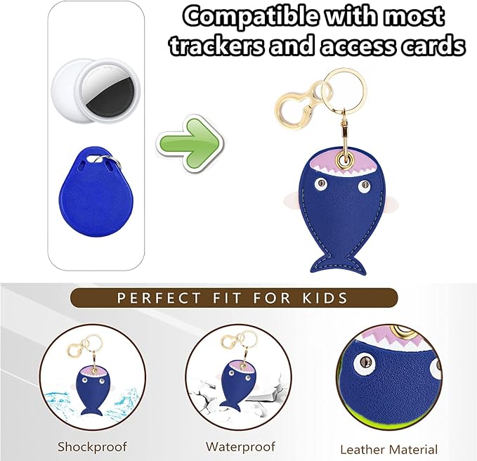 Leather Keychain Holder Case Compatible - Image 3