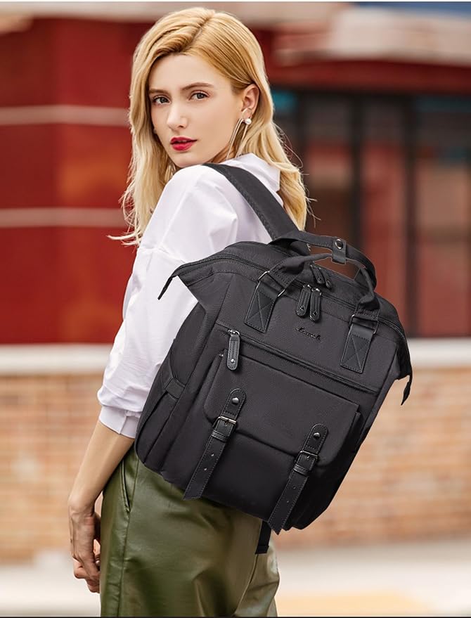 LOVEVOOK Laptop Backpack for Women, Work Backpack - Image 6