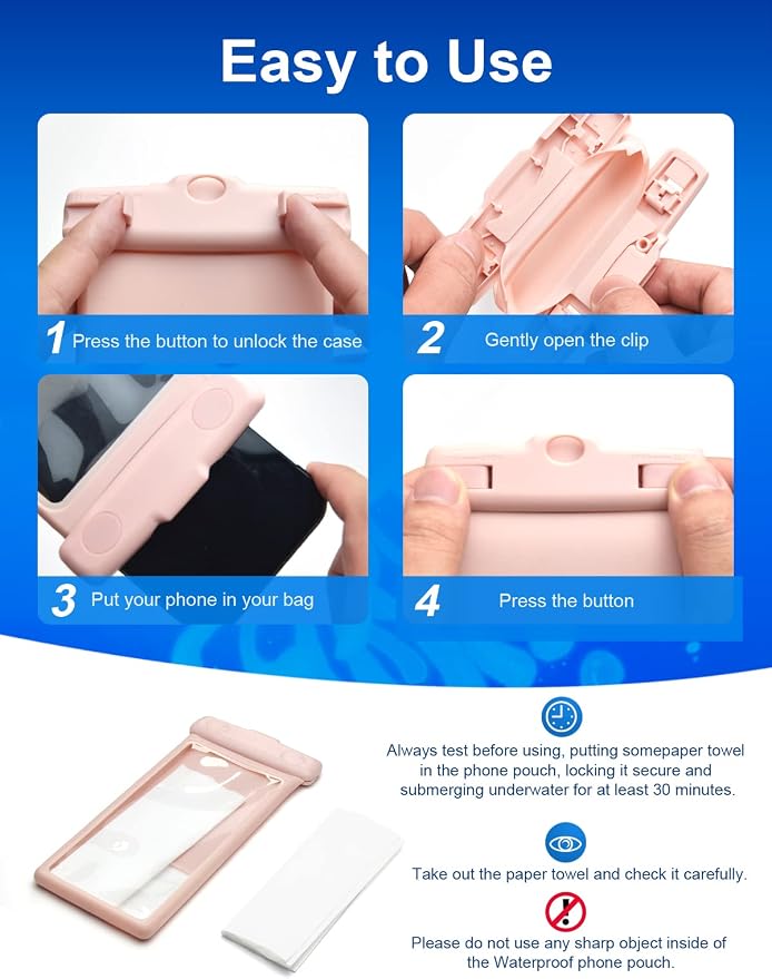 wellhouse Waterproof Phone Pouch, Waterproof Phone Case - Image 5