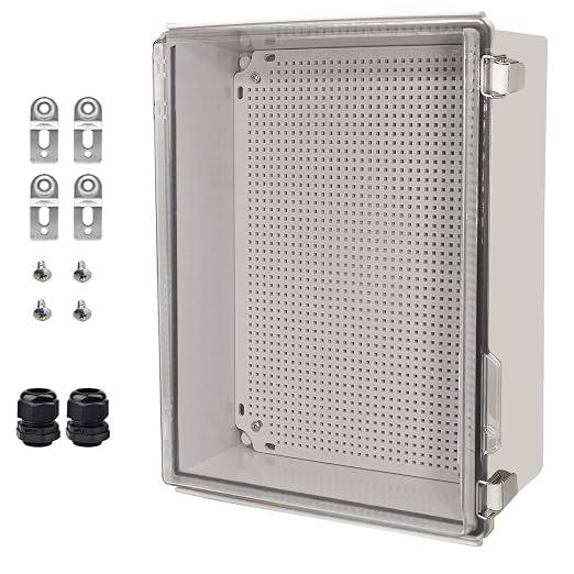 Waterproof Electrical Box Junction Box Weatherproof IP67 ABS Plastic Enclosure by YETLEBOX